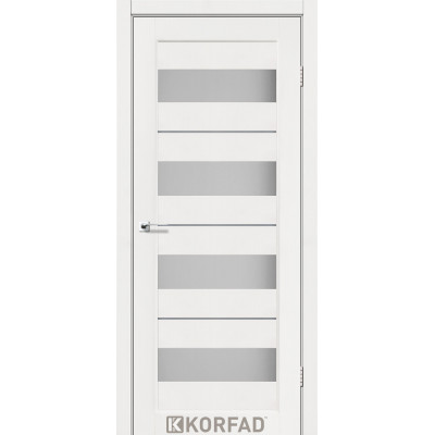 Межкомнотные двери Корфад Коллекция PORTO DELUXE Модель PD-02 (Ясень белый) 