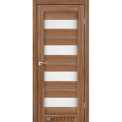 Міжкімнатні Двері Корфад Колекція PORTO DELUXE Модель PD-02 (Дуб браш) 