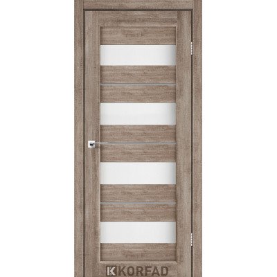 Межкомнотные двери Корфад Коллекция PORTO DELUXE Модель PD-02 (Эш-вайт) 