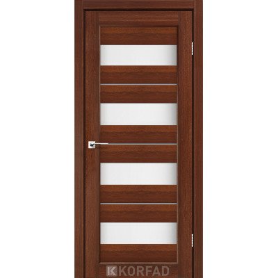 Міжкімнатні Двері Корфад Колекція PORTO DELUXE Модель PD-02 (Горіх)