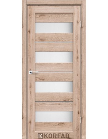 Міжкімнатні Двері Корфад Колекція PORTO DELUXE Модель PD-02 (Дуб тобакко) 