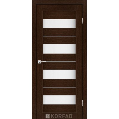 Межкомнотные двери Корфад Коллекция PORTO DELUXE Модель PD-02 (Венге)