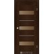 Межкомнотные двери Корфад Коллекция PORTO DELUXE Модель PD-12 (Венге) с бронзовым стеклом