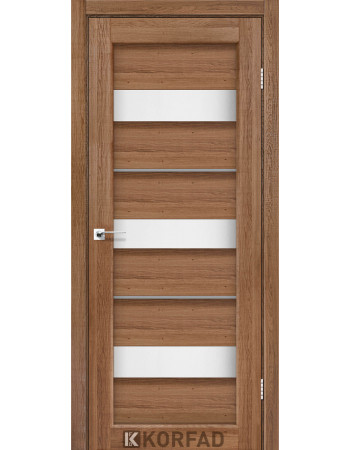 Межкомнотные двери Корфад Коллекция PORTO DELUXE Модель PD-12 (Дуб браш) 