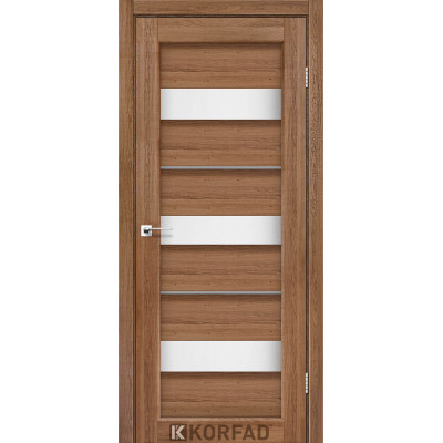 Межкомнотные двери Корфад Коллекция PORTO DELUXE Модель PD-12 (Дуб браш) 