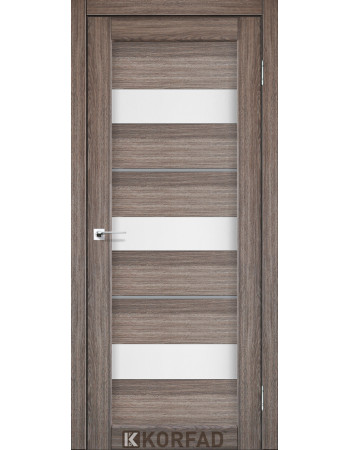 Межкомнотные двери Корфад Коллекция PORTO DELUXE Модель PD-12 (Дуб грей) 