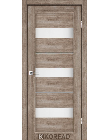 Межкомнотные двери Корфад Коллекция PORTO DELUXE Модель PD-12 (Эш-вайт) 