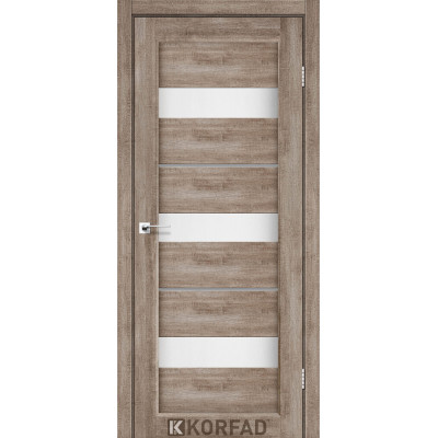 Межкомнотные двери Корфад Коллекция PORTO DELUXE Модель PD-12 (Эш-вайт) 
