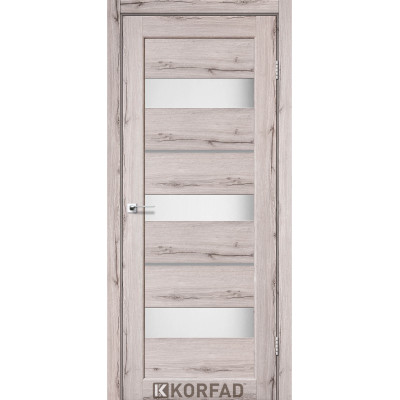 Межкомнотные двери Корфад Коллекция PORTO DELUXE Модель PD-12 (Дуб нордик) 
