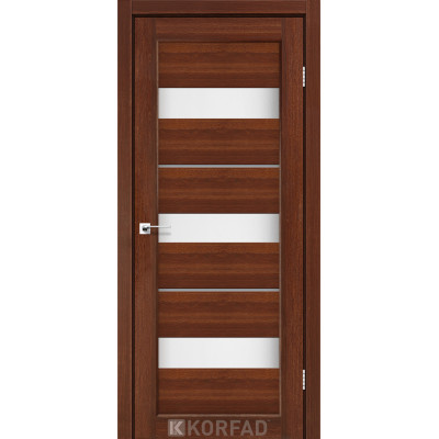 Межкомнотные двери Корфад Коллекция PORTO DELUXE Модель PD-12 (Орех) 