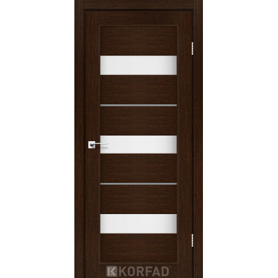 Межкомнотные двери Корфад Коллекция PORTO DELUXE Модель PD-12 (Венге) 