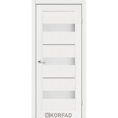 Межкомнотные двери Корфад Коллекция PORTO DELUXE Модель PD-12 (Ясень белый) 