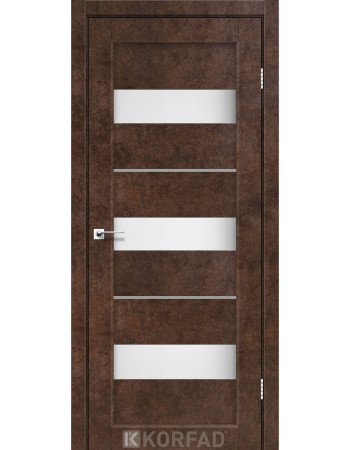 Межкомнотные двери Корфад Коллекция PORTO DELUXE Модель PD-12 (Арт бетон) 