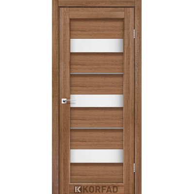 Межкомнотные двери Корфад Коллекция PORTO DELUXE Модель PD-12 (Дуб браш) 