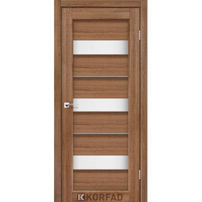 Міжкімнатні Двері Корфад Колекція PORTO DELUXE Модель PD-12 (Дуб браш) 