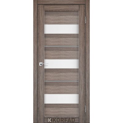 Межкомнотные двери Корфад Коллекция PORTO DELUXE Модель PD-12 (Дуб грей) 