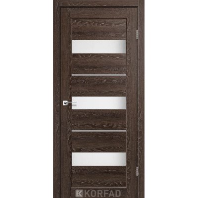 Межкомнотные двери Корфад Коллекция PORTO DELIXE Модель PD-12 (Дуб марсала)