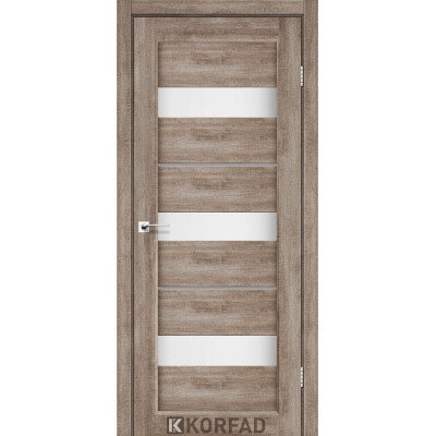 Межкомнотные двери Корфад Коллекция PORTO DELUXE Модель PD-12 (Эш-вайт) 