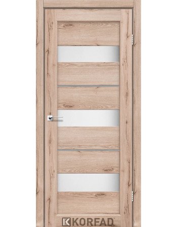 Міжкімнатні Двері Корфад Колекція PORTO DELUXE Модель PD-12 (Дуб тобакко) 