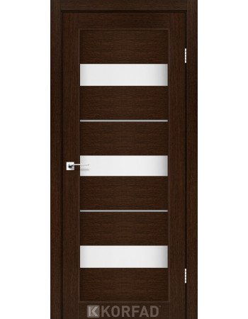 Межкомнотные двери Корфад Коллекция PORTO DELUXE Модель PD-12 (Венге) 