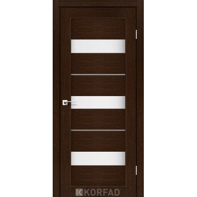 Міжкімнатні Двері Корфад Колекція PORTO DELUXE Модель PD-12 (Венге)