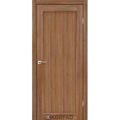 Межкомнотные двери Корфад Коллекция PORTO DELUXE Модель PD-03 (Дуб браш) 