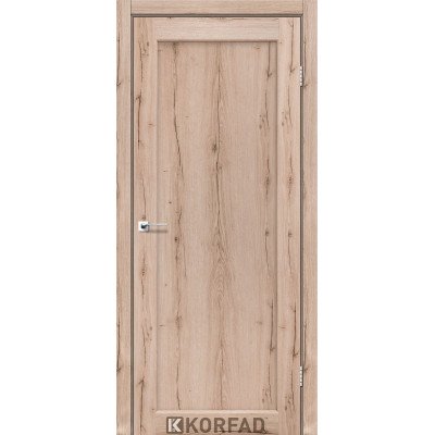 Межкомнотные двери Корфад Коллекция PORTO DELUXE Модель PD-03 (Дуб тобакко) 