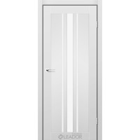 Міжкімнатні двері Leador Express FERONA Сірий Мат (PP) Німеччина скло сатин або чорне