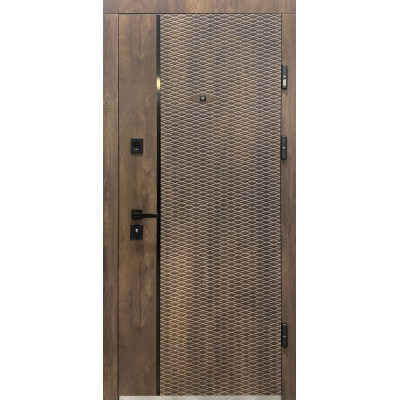 Входные двери П-3К-235 Q Спил коньячный Министерство Дверей