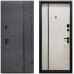 Вхідні двері П-3К-503 Q Бетон антрацит/Бетон сніжний