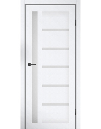 Двері MS Doors модель Орлеан Арктик, скло Сатин, або Чорне