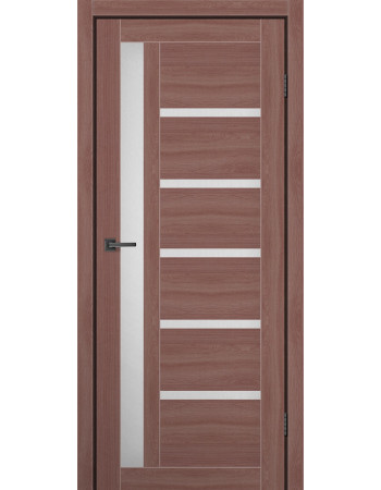 Двері MS Doors модель Орлеан Дуб класичний скло Сатин, або Чорне