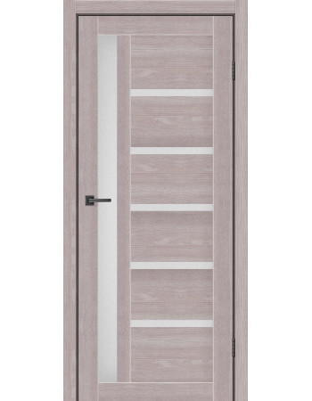 Двері MS Doors модель Орлеан Дуб сірий, скло Сатин, або Чорне