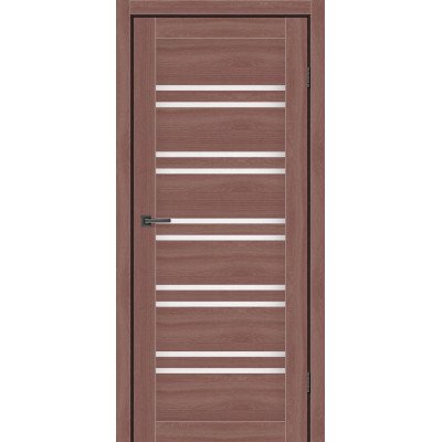 Двері MS Doors модель Atlanta Дуб класичний скло сатин, або чорне