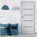 Двери межкомнатные MSDoors модель MONTANA (Монтана) Жемчужина Черное стекло