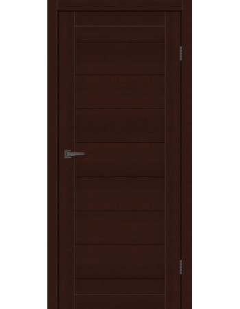 Міжкімнатні двері MS Doors модель MEMPHIS Горіх темний глуха