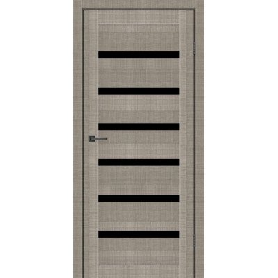 Межкомнатные двери LOUISIANA MS Doors Крем Стекло черное