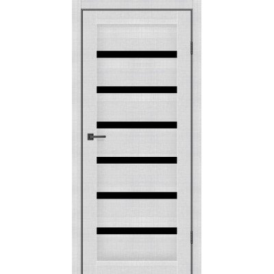 Межкомнатные двери LOUISIANA MS Doors Жемчуг Стекло черное