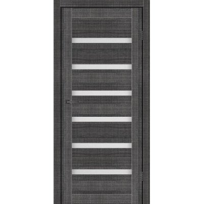 Межкомнатные двери LOUISIANA MS Doors Вуд грей Стекло сатин