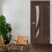 Двери MS Doors модель COLORADO Орех Лесной, Стекло сатин