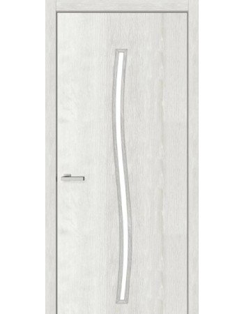 Двері MSDoors Denver горіх білий зі склом сатин