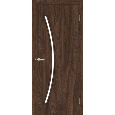 Двері ТМ MS Doors модель Ostin (Остін) Бук Темний зі склом сатин