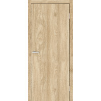 Двері міжкімнатні MSDoors City Бук Світлий Екошпон (глухі-щитові)