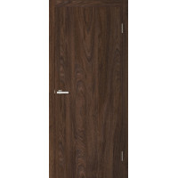 Двері міжкімнатні MSDoors City Бук темний Екошпон (глухі-щитові)