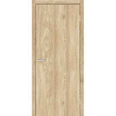 Двері міжкімнатні MSDoors City Бук Світлий Екошпон (глухі-щитові)