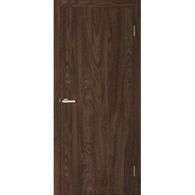 Двері міжкімнатні MSDoors City Бук темний Екошпон (глухі-щитові)