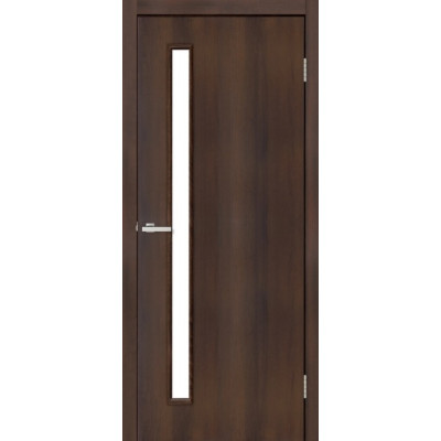 Двері MSDoors Takoma Горіх лісовий зі склом Сатин 