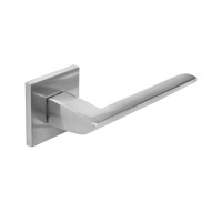 Дверна ручка для дверей MVM STEEL Матовий хром