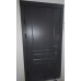 Вхідні двері QDOORS серія АВАНГАРД модель Тріно Дуб графіт/Білий супермат