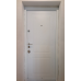 Вхідні двері QDOORS серія АВАНГАРД модель Тріно Дуб графіт/Білий супермат